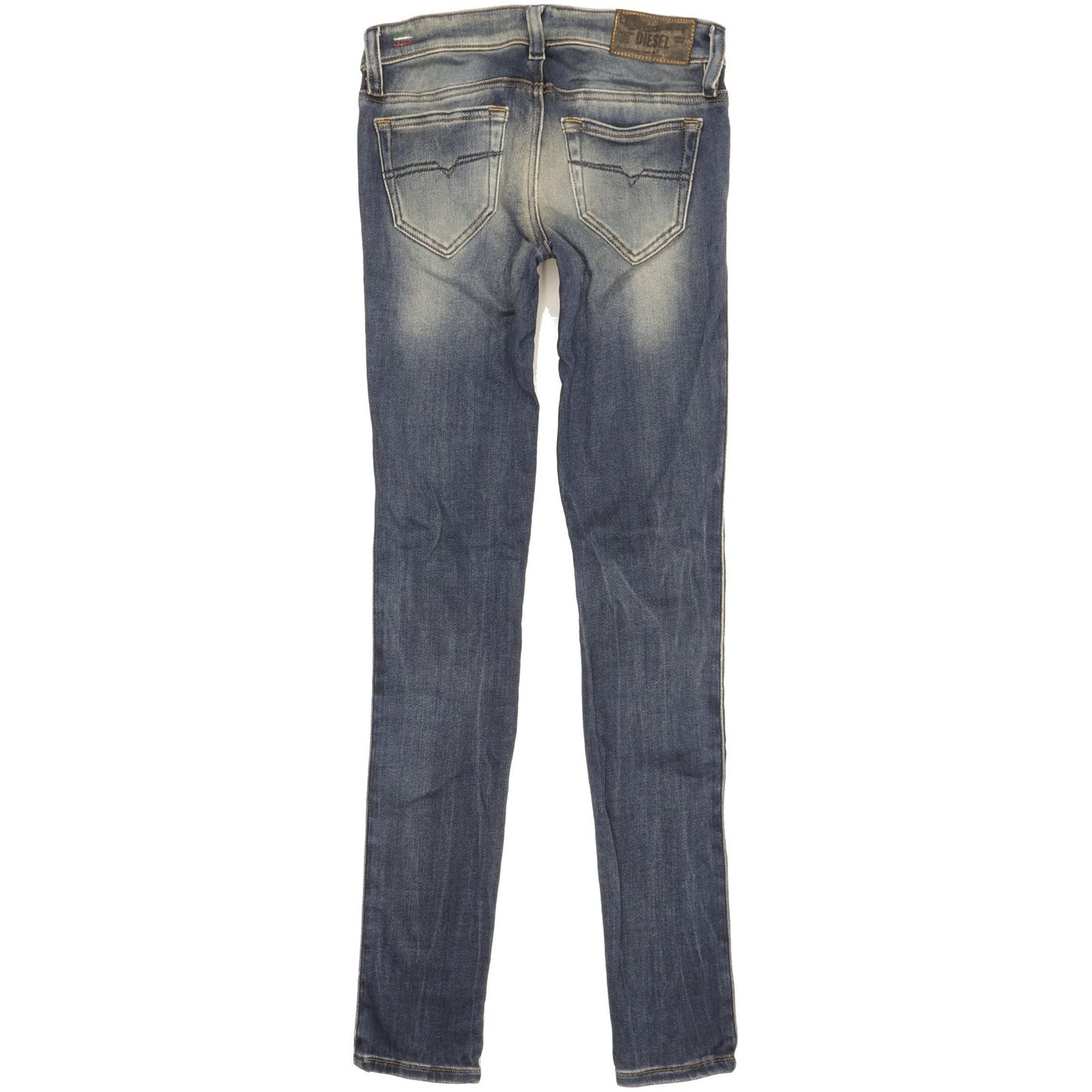 Diesel Skinzee-Low Women Blue Skinny Slim Stretch Jeans W25 L30