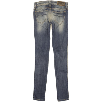 Diesel Skinzee-Low Women Blue Skinny Slim Stretch Jeans W25 L30