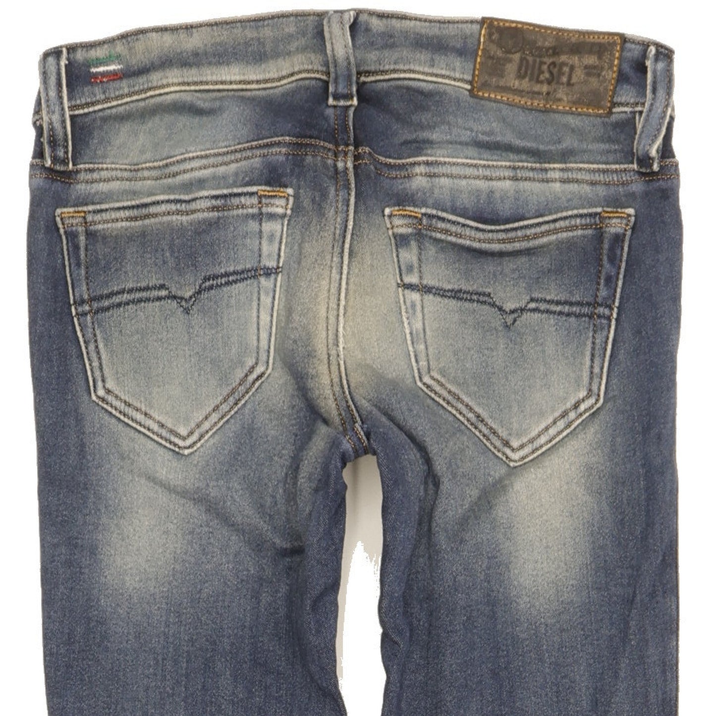 Diesel Skinzee-Low Women Blue Skinny Slim Stretch Jeans W25 L30