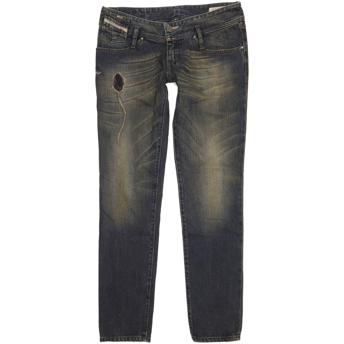 Diesel Matic Women Blue Straight Slim Jeans W30 L31