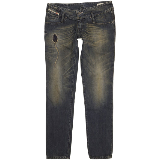 Diesel Matic Women Blue Straight Slim Jeans W30 L31