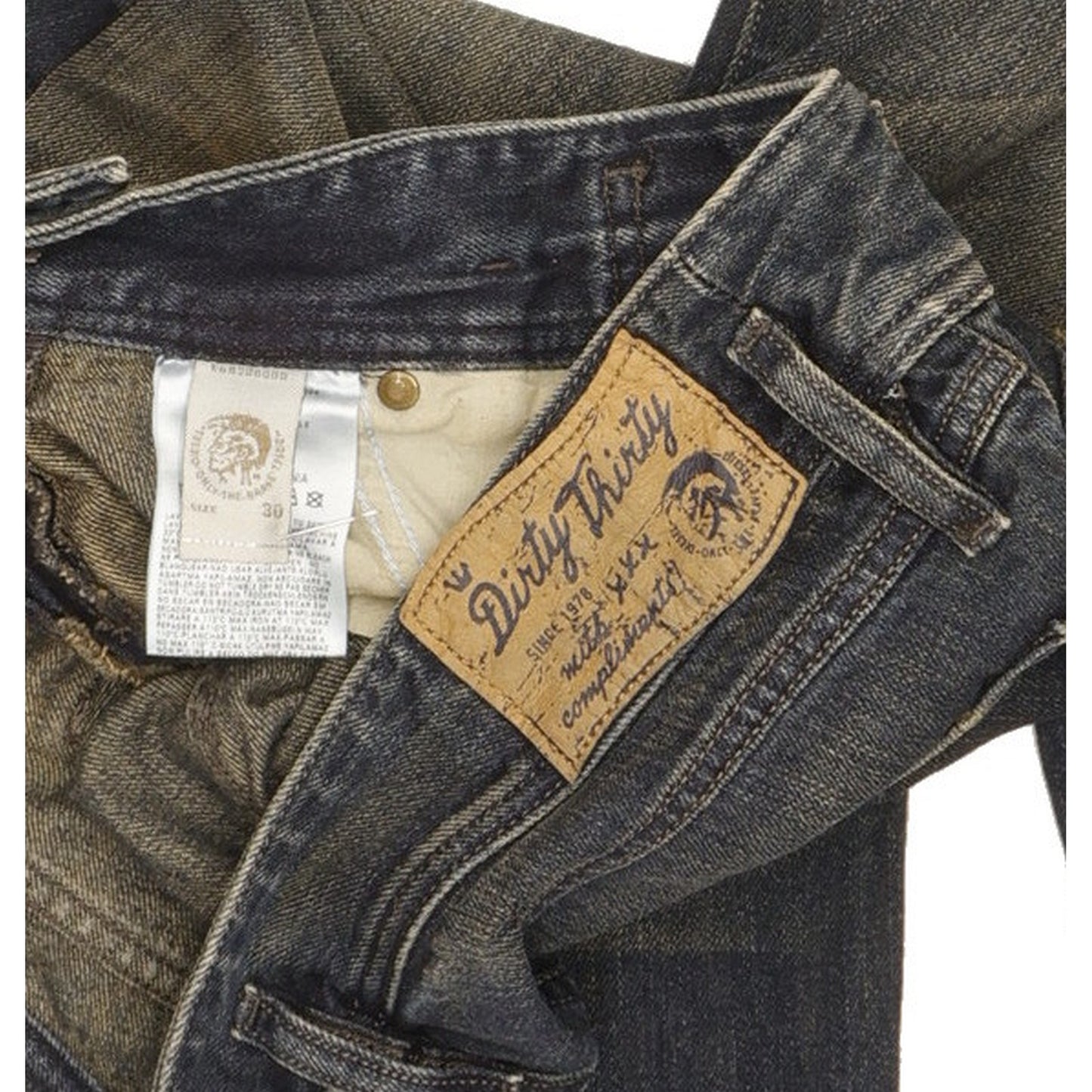 Diesel Matic Women Blue Straight Slim Jeans W30 L31