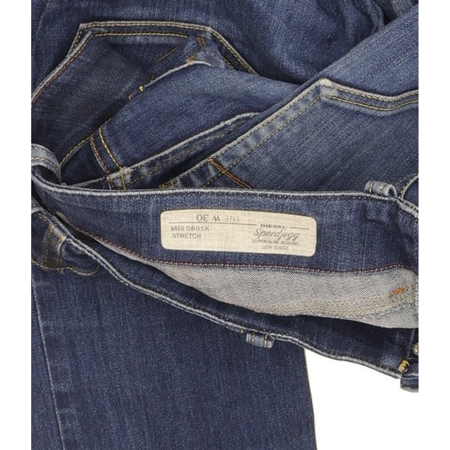 Diesel Speedjegg Women Blue Skinny Slim Jegging Stretch Jeans W30 L33