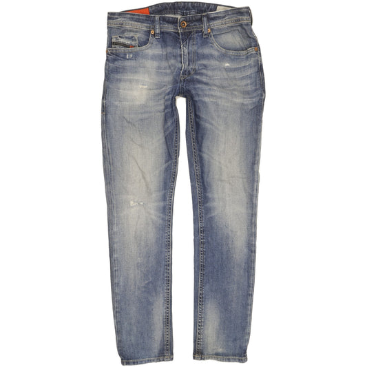 Diesel Thommer Men Blue Skinny Slim Stretch Jeans W32 L31