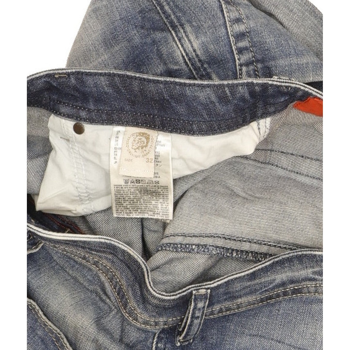 Diesel Thommer Men Blue Skinny Slim Stretch Jeans W32 L31