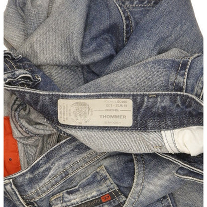 Diesel Thommer Men Blue Skinny Slim Stretch Jeans W32 L31
