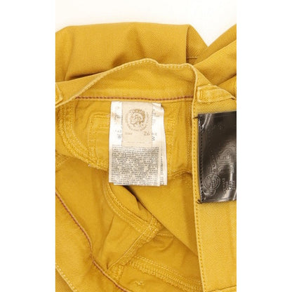 Diesel Livier Women Yellow Skinny Slim Jegging Stretch Jeans W26 L30