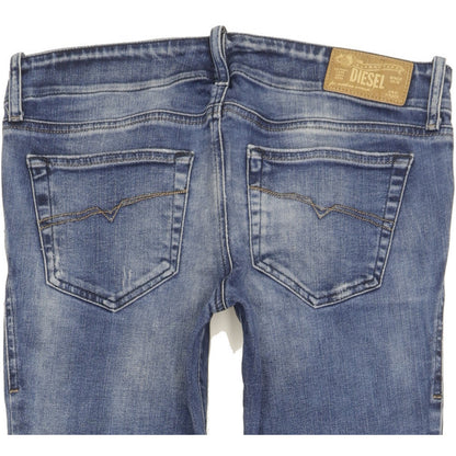Diesel Grupee Women Blue Skinny Slim Stretch Jeans W28 L32
