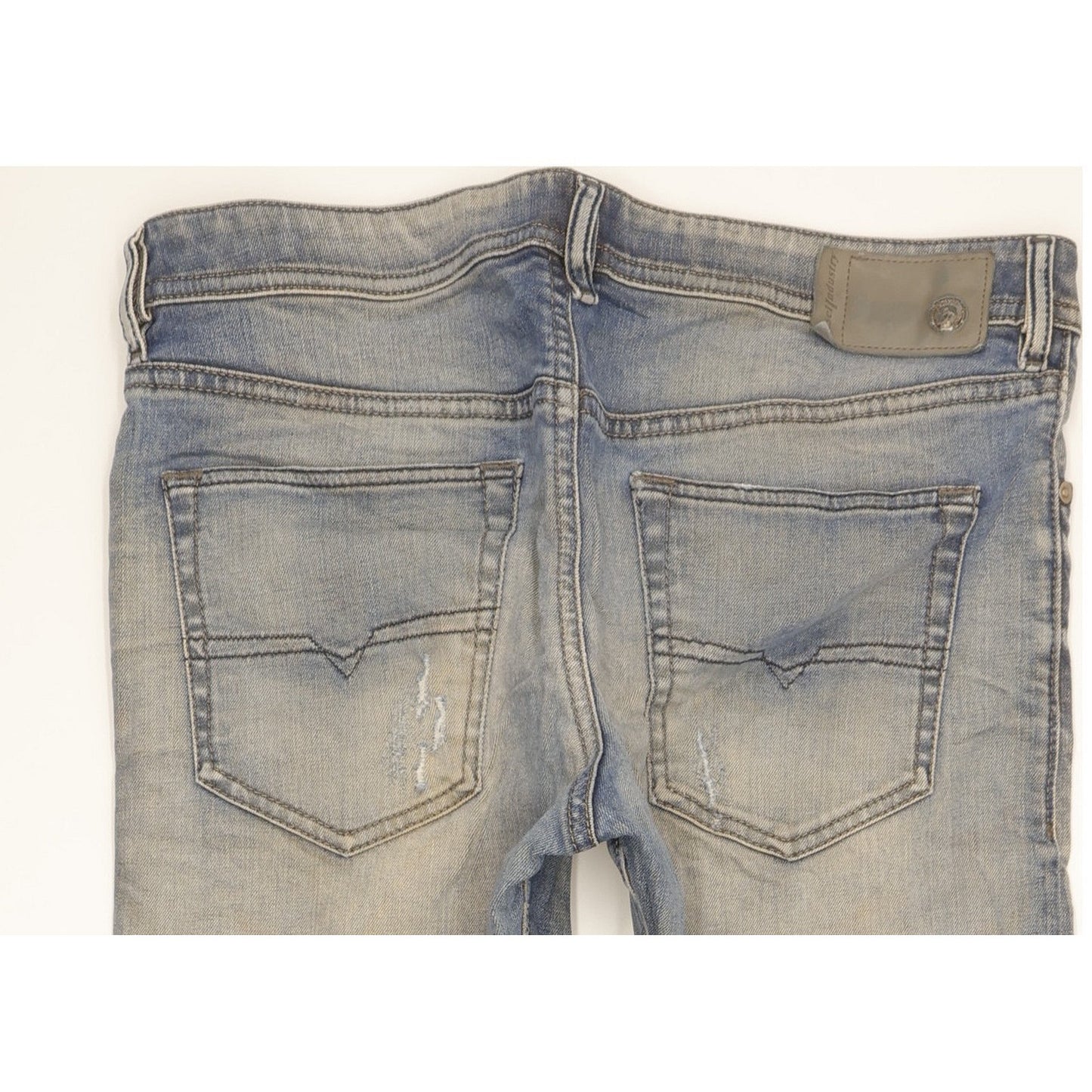 Diesel Buster Men Blue Tapered Slim Stretch Jeans W34 L30