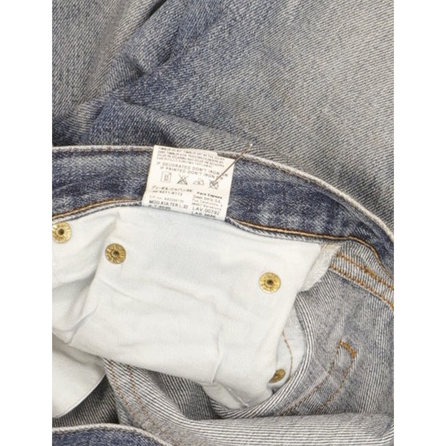 Diesel Kulter Men Blue Straight Regular Jeans W33 L31