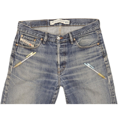 Diesel Kulter Men Blue Straight Regular Jeans W33 L31