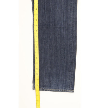 Levi's 504 Men Blue Straight Regular Stretch Jeans W32 L30