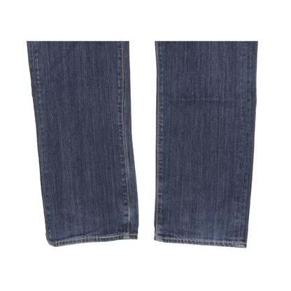 Levi's 504 Men Blue Straight Regular Stretch Jeans W32 L30