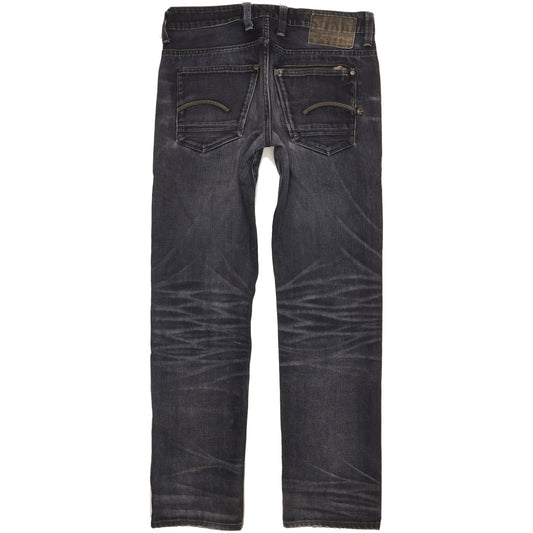 G-Star Attacc Men Navy Straight Regular Jeans W30 L31
