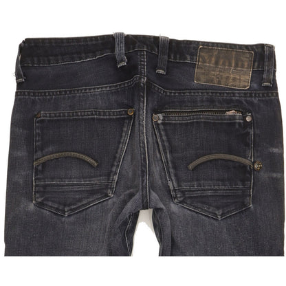 G-Star Attacc Men Navy Straight Regular Jeans W30 L31