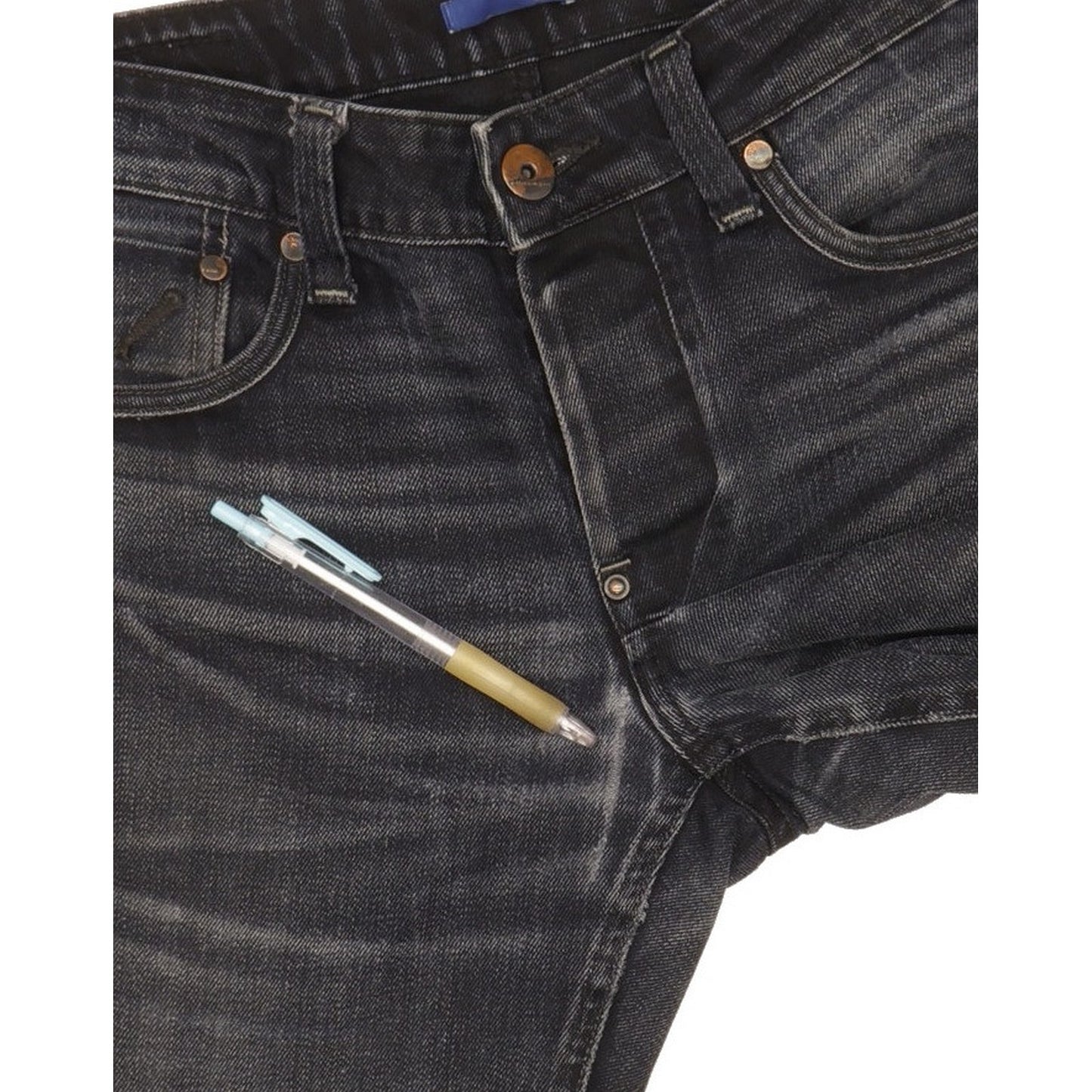 G-Star Attacc Men Navy Straight Regular Jeans W30 L31