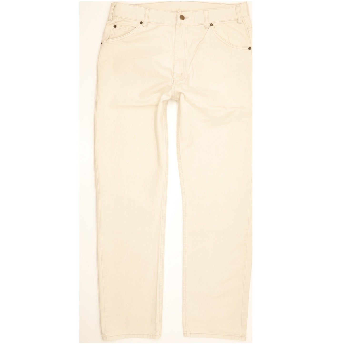 Levi's Men Beige Straight Regular Jeans W36 L32
