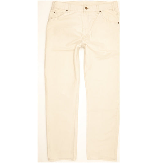 Levi's Men Beige Straight Regular Jeans W36 L32