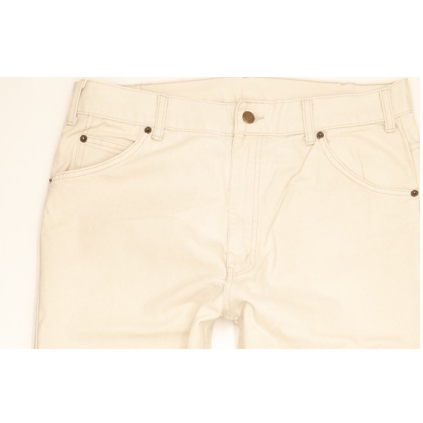 Levi's Men Beige Straight Regular Jeans W36 L32