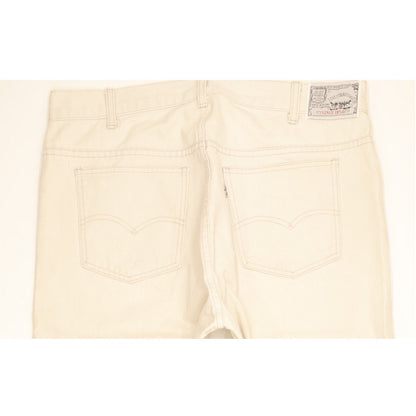 Levi's Men Beige Straight Regular Jeans W36 L32