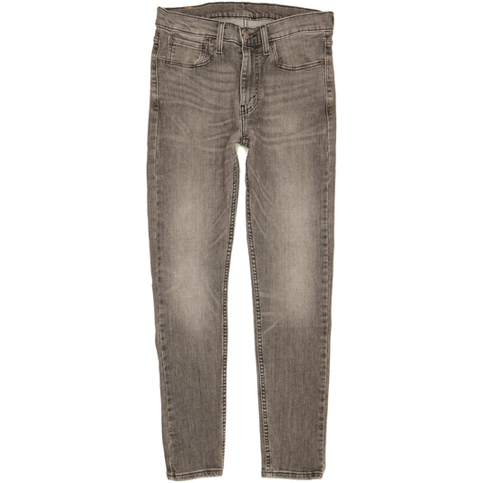 Levi's 519 Hi-Ball Men Grey Skinny Slim Stretch Jeans W32 L30