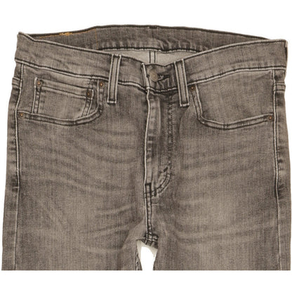 Levi's 519 Hi-Ball Men Grey Skinny Slim Stretch Jeans W32 L30