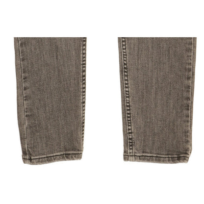 Levi's 519 Hi-Ball Men Grey Skinny Slim Stretch Jeans W32 L30