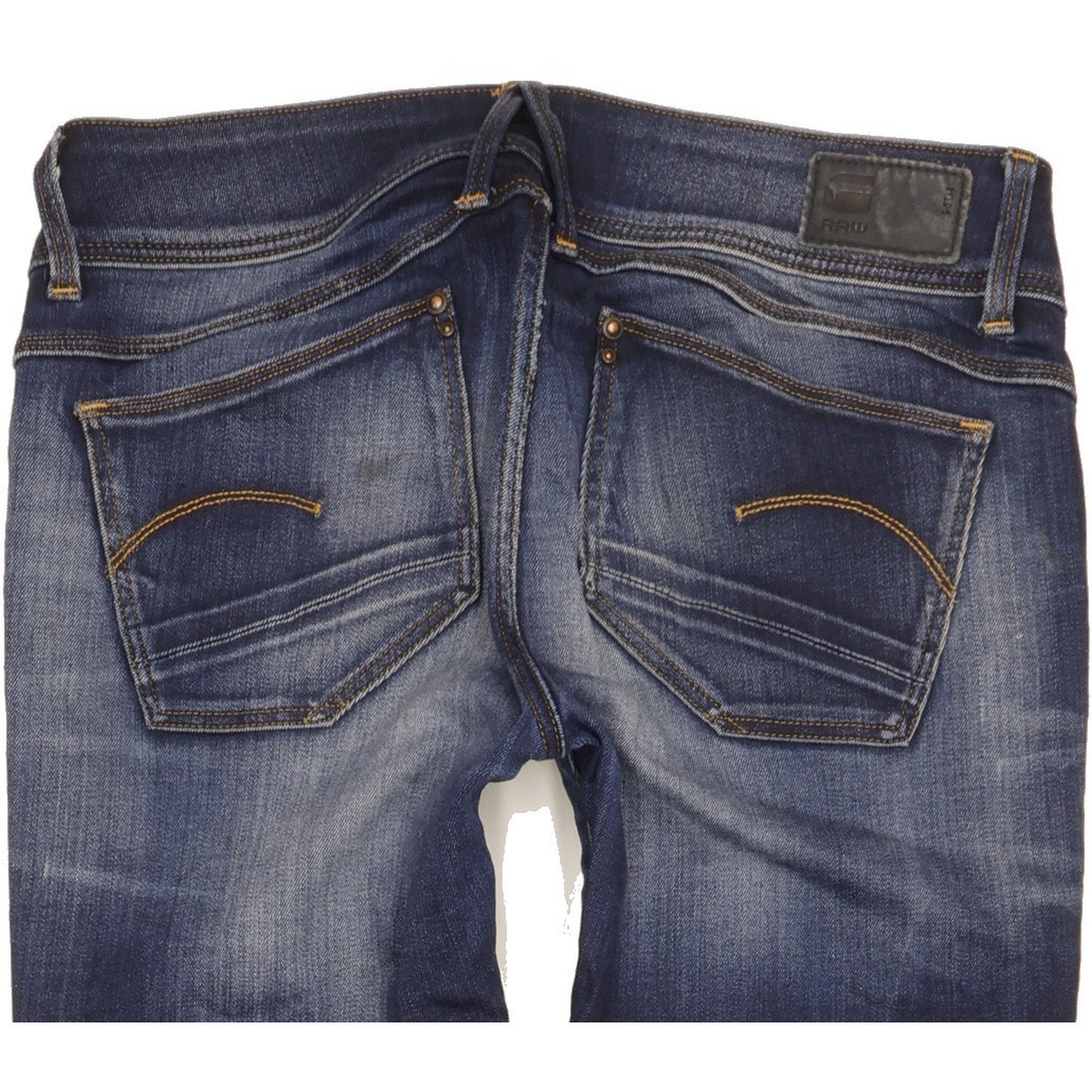 G-Star Lynn Women Blue Skinny Slim Stretch Jeans W28 L30