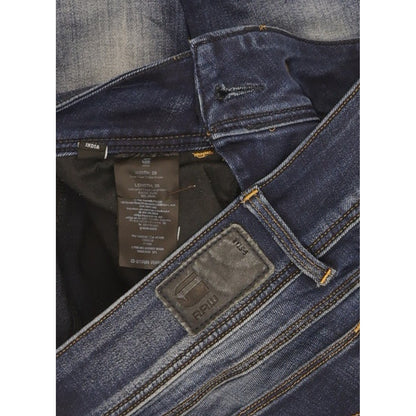 G-Star Lynn Women Blue Skinny Slim Stretch Jeans W28 L30
