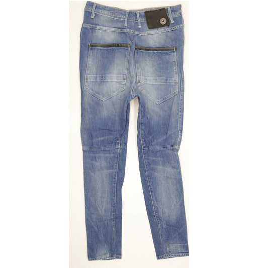G-Star Dean Blue Tapered Loose Stretch Jeans High Waisted W29 L34