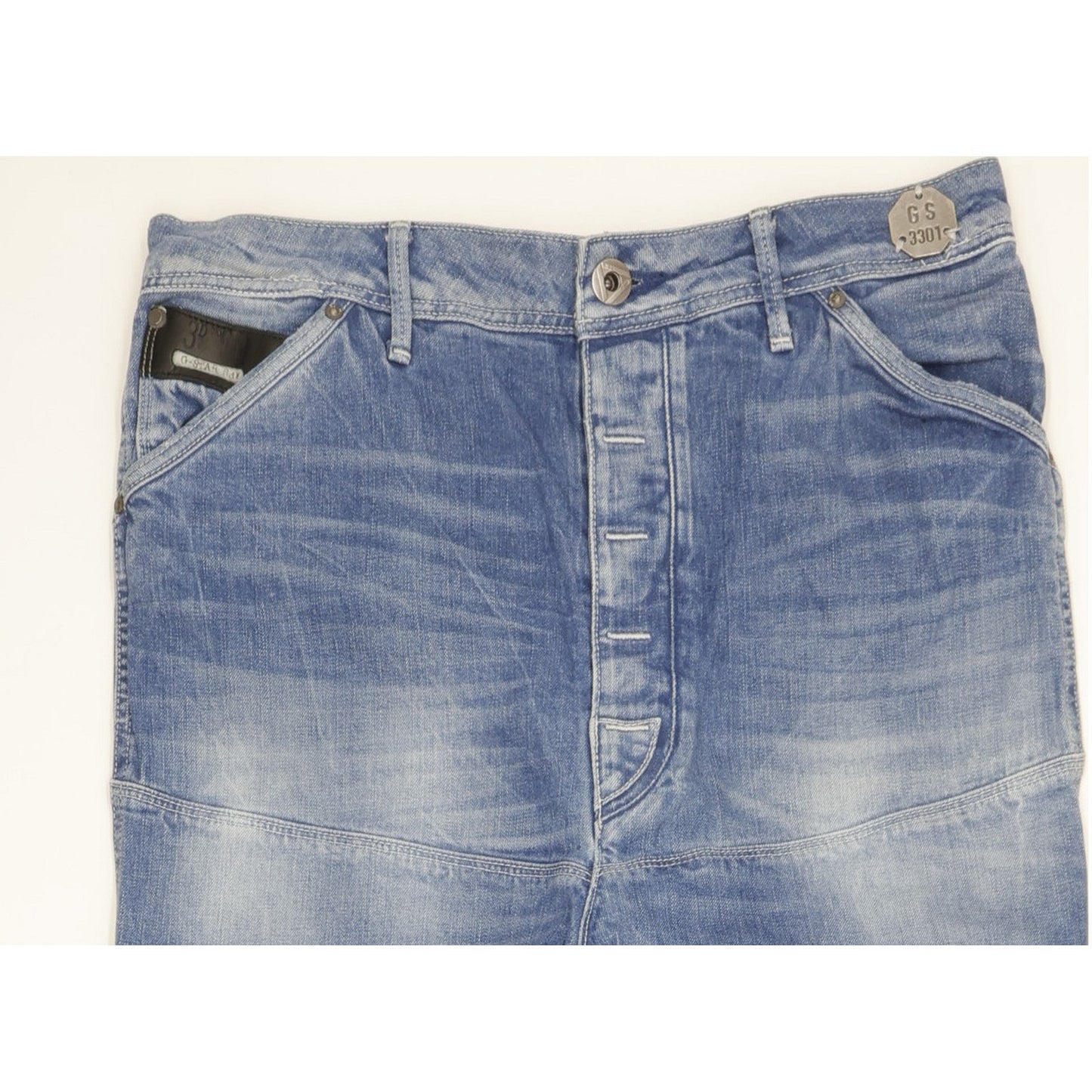 G-Star Dean Blue Tapered Loose Stretch Jeans High Waisted W29 L34