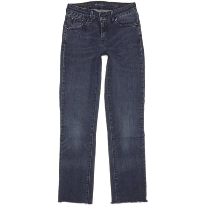 Levi's Demi Curve Women Blue Straight Classic Stretch Jeans W25 L28