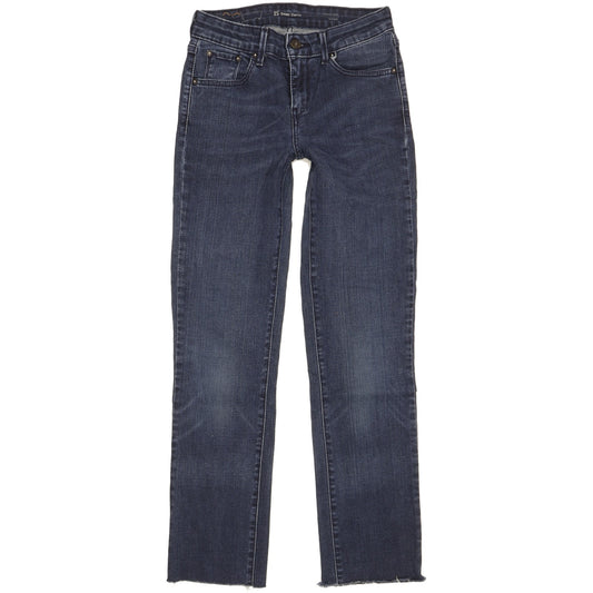 Levi's Demi Curve Women Blue Straight Classic Stretch Jeans W25 L28