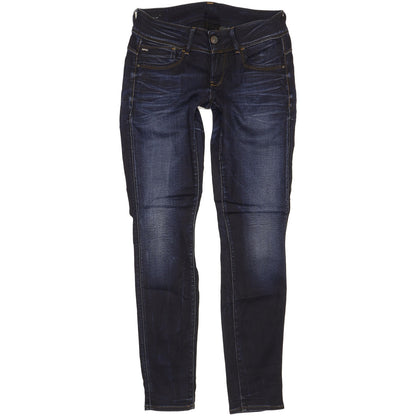 G-Star Lynn Women Navy Skinny Slim Stretch Jeans W30 L32