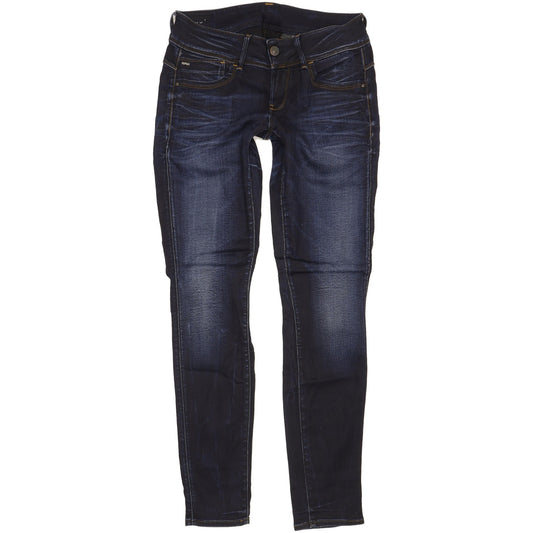 G-Star Lynn Women Navy Skinny Slim Stretch Jeans W30 L32