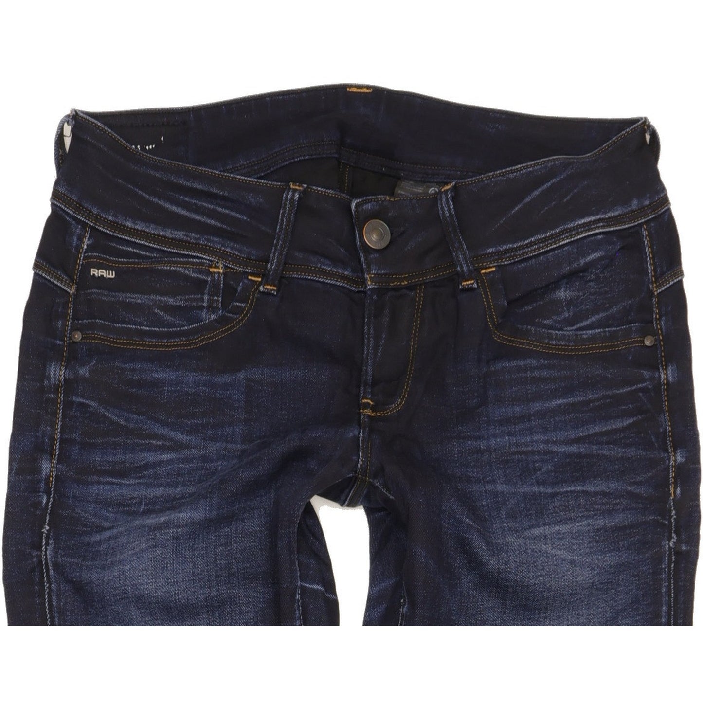 G-Star Lynn Women Navy Skinny Slim Stretch Jeans W30 L32