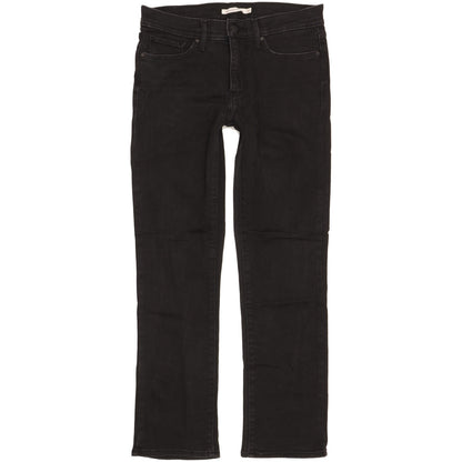 Levi's 314 Shaping Women Black Straight Slim Stretch Jeans W30 L29