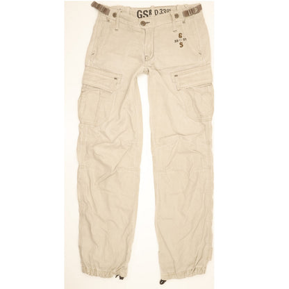 G-Star Men Beige Tapered Loose Jeans W26 L32