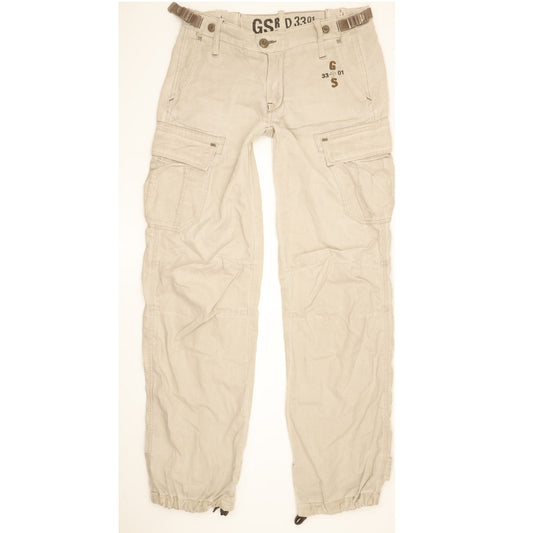G-Star Men Beige Tapered Loose Jeans W26 L32