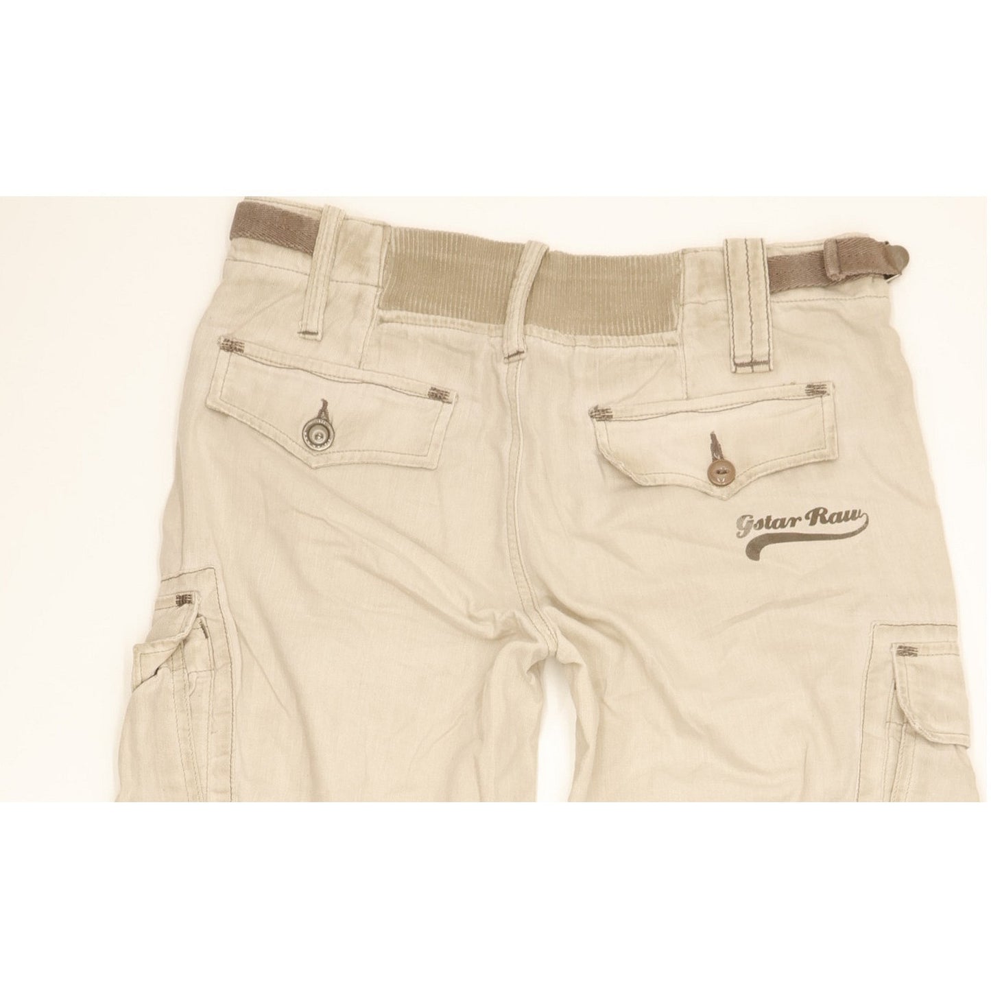 G-Star Men Beige Tapered Loose Jeans W26 L32