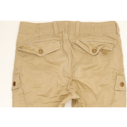 G-Star Roxic Cargo Men Beige Tapered Loose Stretch Jeans W30 L36