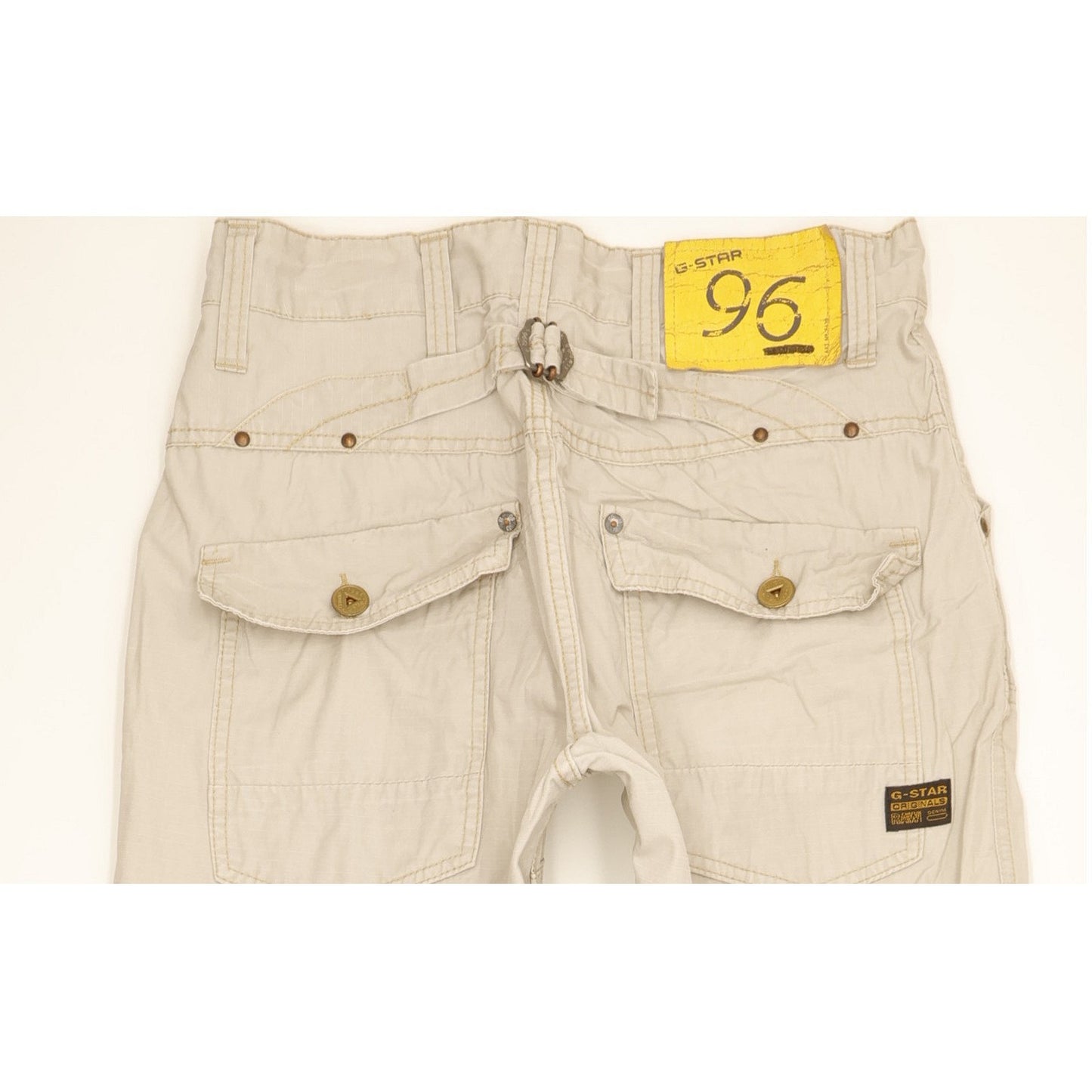 G-Star Elwood Heritage Men Grey Straight Loose Jeans W32 L33