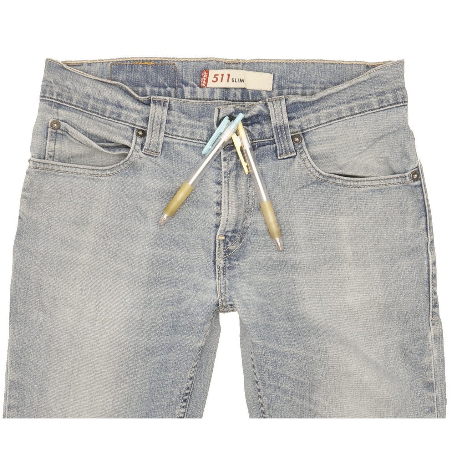 Levi's 511 Men Blue Straight Slim Stretch Jeans W31 L31