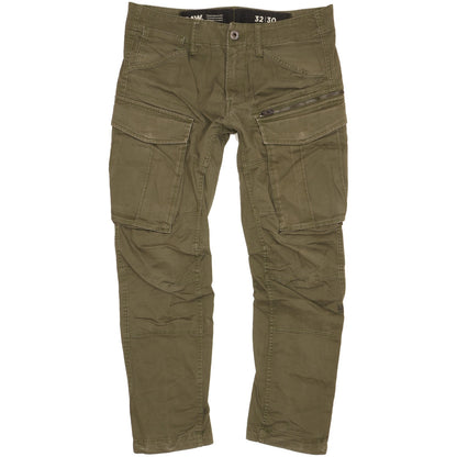 G-Star Rovic 3D Men Green Tapered Regular Stretch Jeans W32 L30