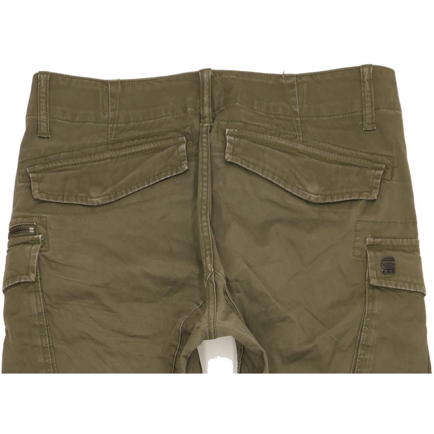 G-Star Rovic 3D Men Green Tapered Regular Stretch Jeans W32 L30