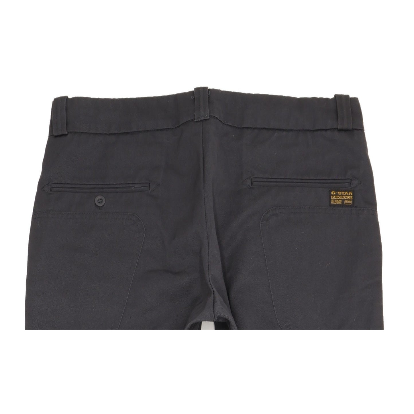 G-Star Alcatraz Men Grey Straight Regular Trousers W36 L33