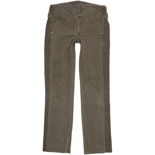 G-Star Men Grey Straight Slim Jeans W30 L33