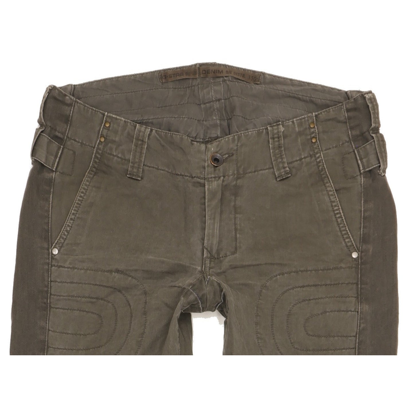 G-Star Men Grey Straight Slim Jeans W30 L33