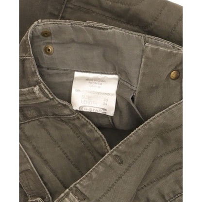 G-Star Men Grey Straight Slim Jeans W30 L33