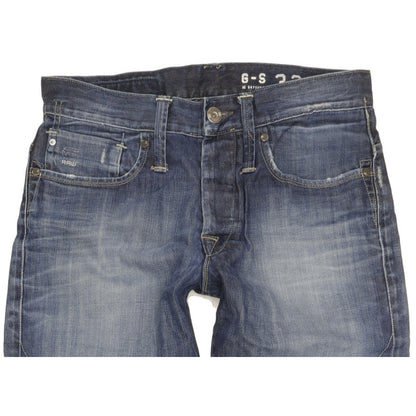 G-Star Victor Men Blue Straight Regular Jeans W32 L33